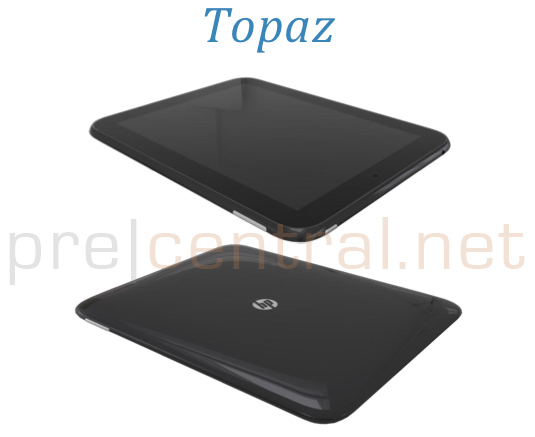 HP webOS Topaz tablet revealed 3