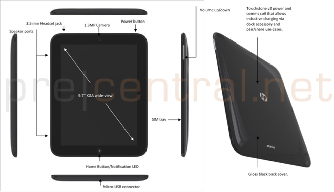 HP webOS Topaz tablet revealed