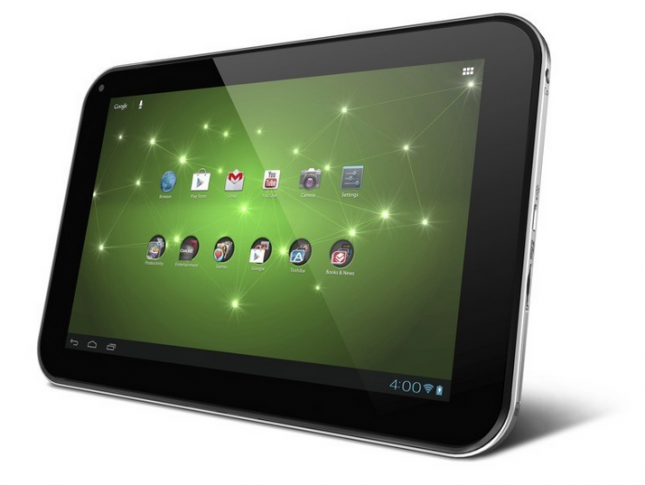 Toshiba announces three new Android Tablets