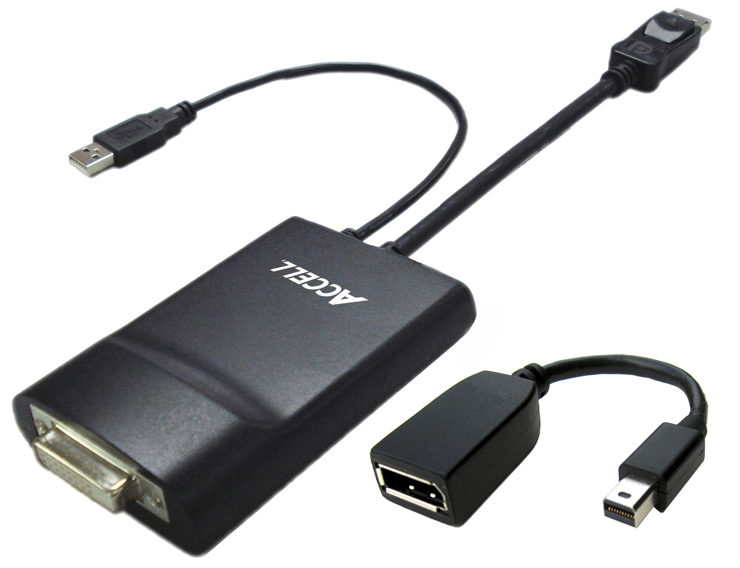 Accell DisplayPort to DVI Dual-Link Adapter
